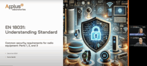 Webinar by APPLUS+ Labs on EN 18031 to comply with RED DA