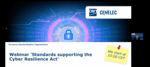 CEN CENELEC explain EU CRA and call for experts to participate in standardization activities